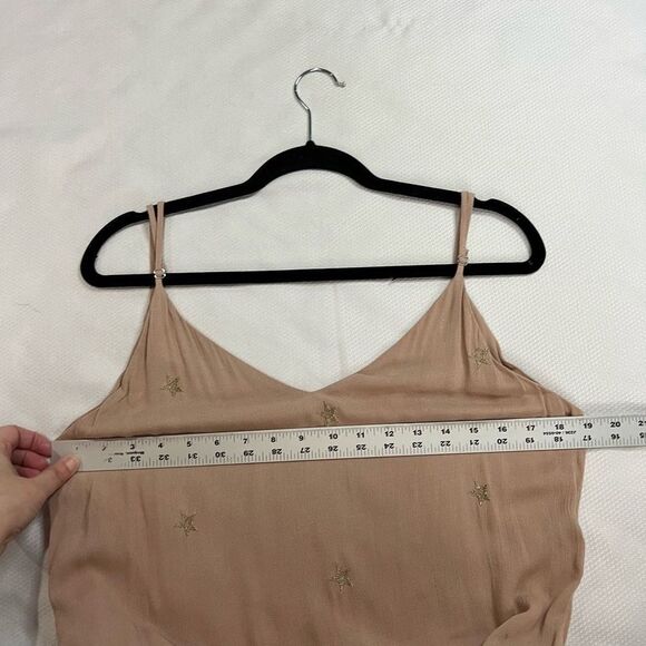 Storia Dusty Pink Gold Star Mini Dress - Picture 5 of 9